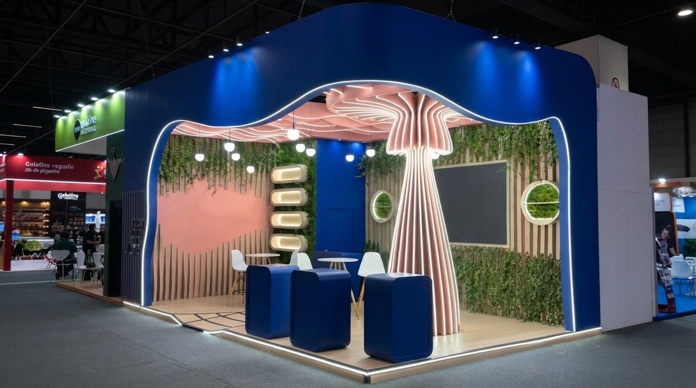 Fabrication et installation de stands pour salons — Áldás Abidjan